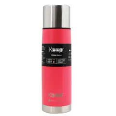 KEEP - Termo Bala 500ml Rosa