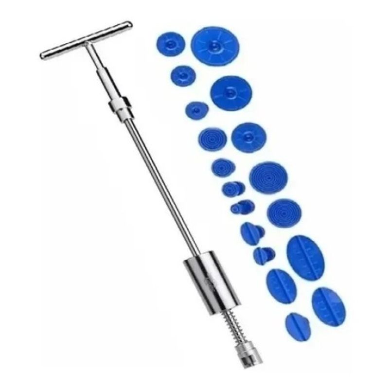 GENERICO - Kit Desabollador Ventosa Reparación Abolladuras Auto 215117