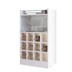 GENERICO - Mueble Bar Rey 12 botellas con puertas