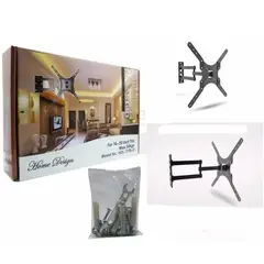 ANGELES DEL HOGAR - Soporte Led para Tv Brazo Movible Base para Tv 14-55pulgada 50kg