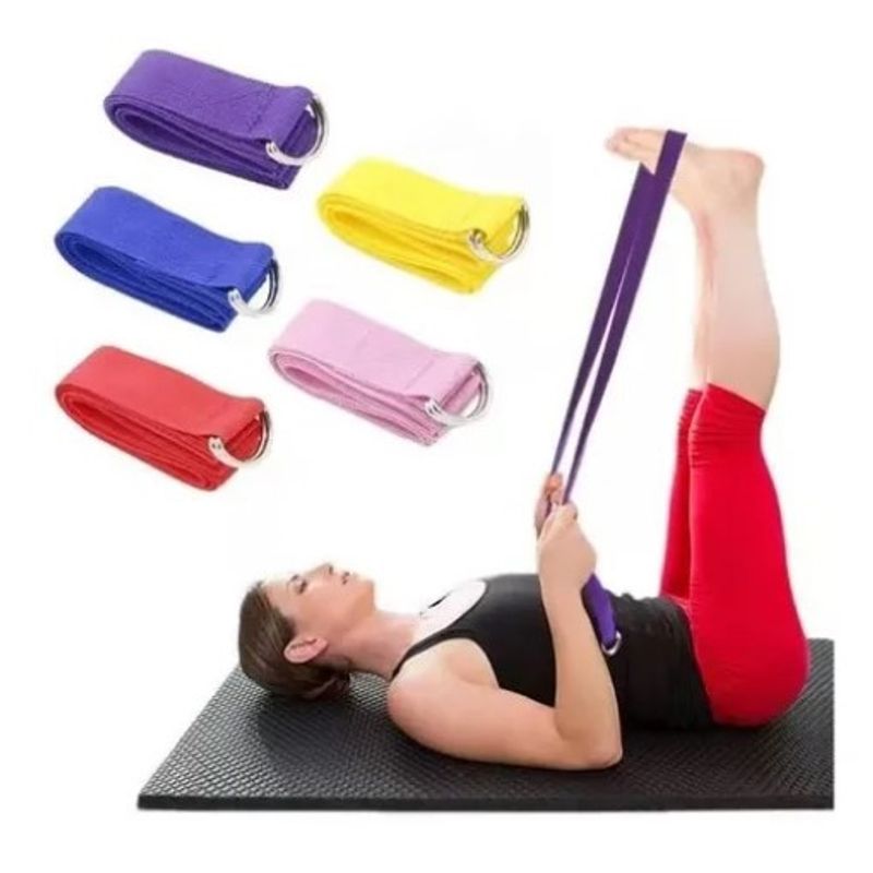 GENERICO - Correa Yoga Pilates Fitness Ejercicio Gimnasio  237026
