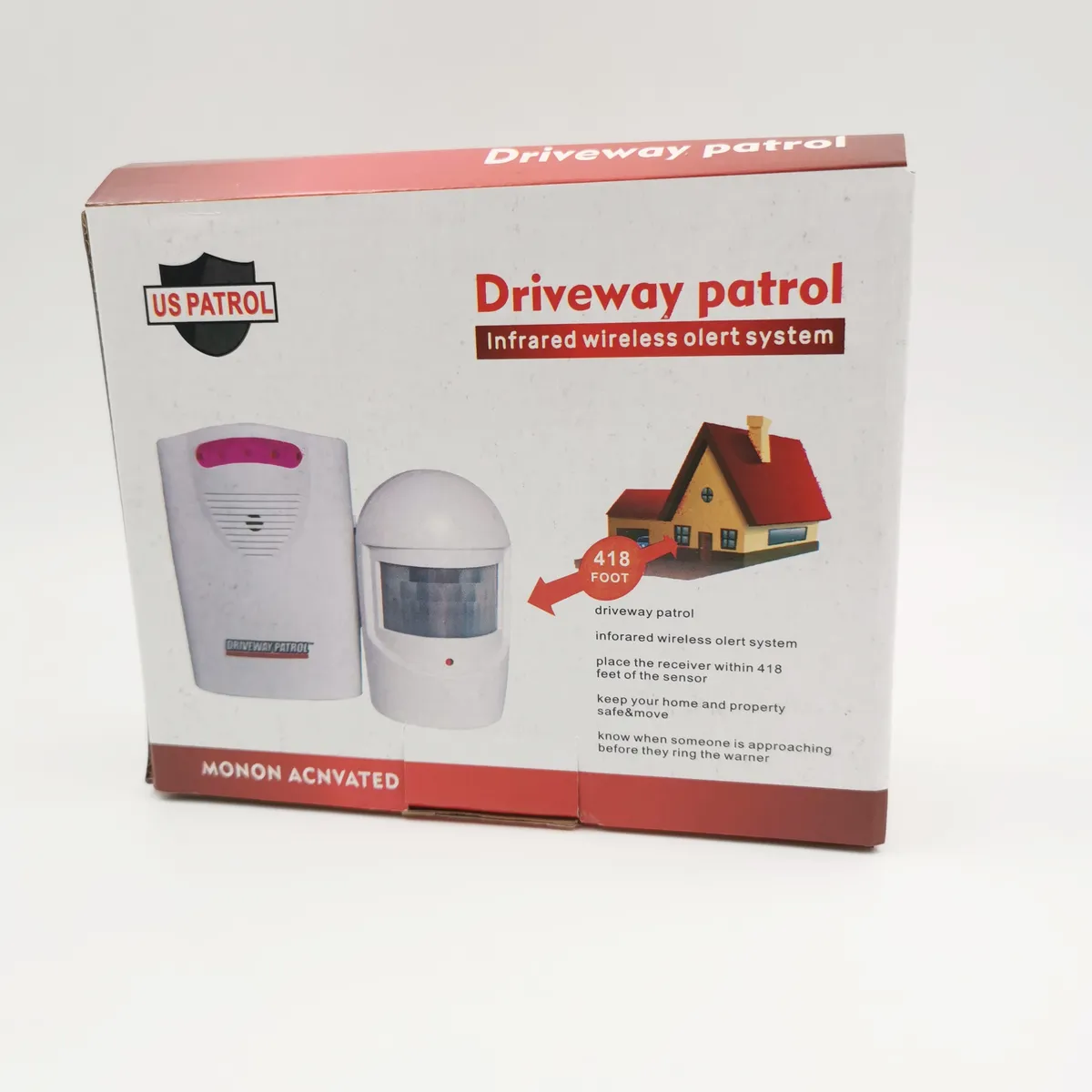 KUANGYE - Sensor Movimiento Entrada A Local Casa Sonido Alarma Aviso