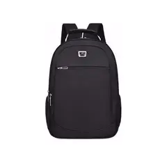 CARIBEE - Mochila Unisex Impermeable Gran Capacidad Negro