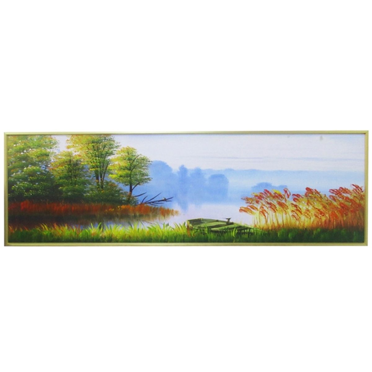MSA MUEBLES SANTA ANA - CUADRO MI VIEJO BOTE NPM (150 x 4 x 47 cm)