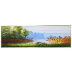 MSA MUEBLES SANTA ANA - CUADRO MI VIEJO BOTE NPM (150 x 4 x 47 cm)