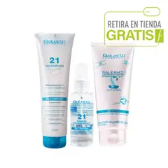 SALERM - 21 Kit Shampoo+ Finish+ Crema 200 ML.-