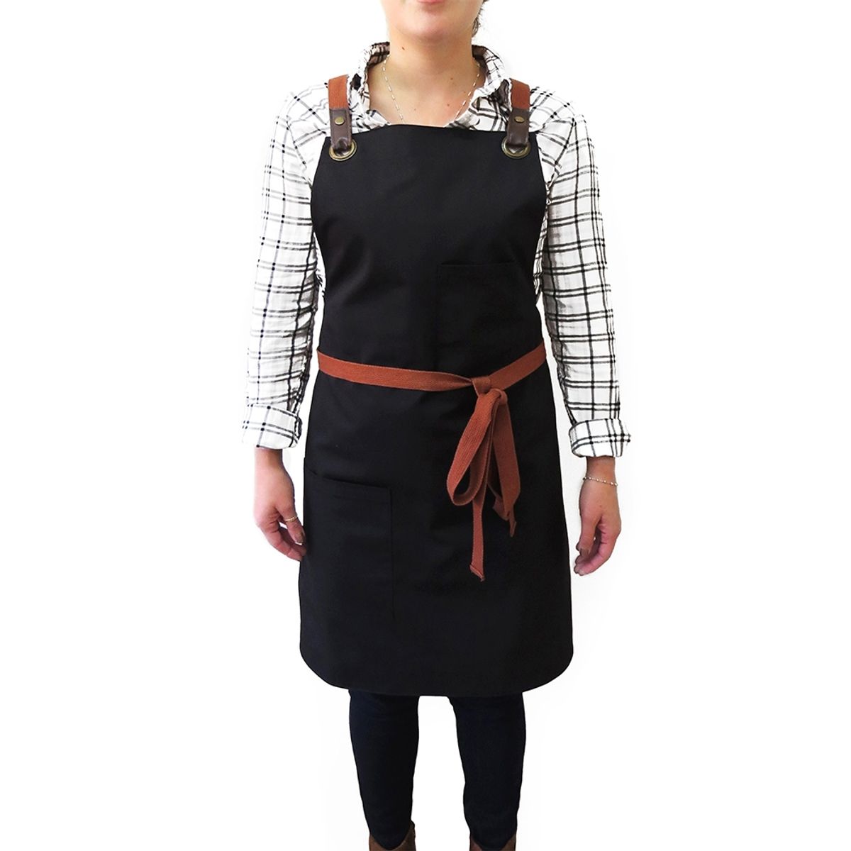 INDUSBORD - Pechera Canvas Negro Modelo Crossback