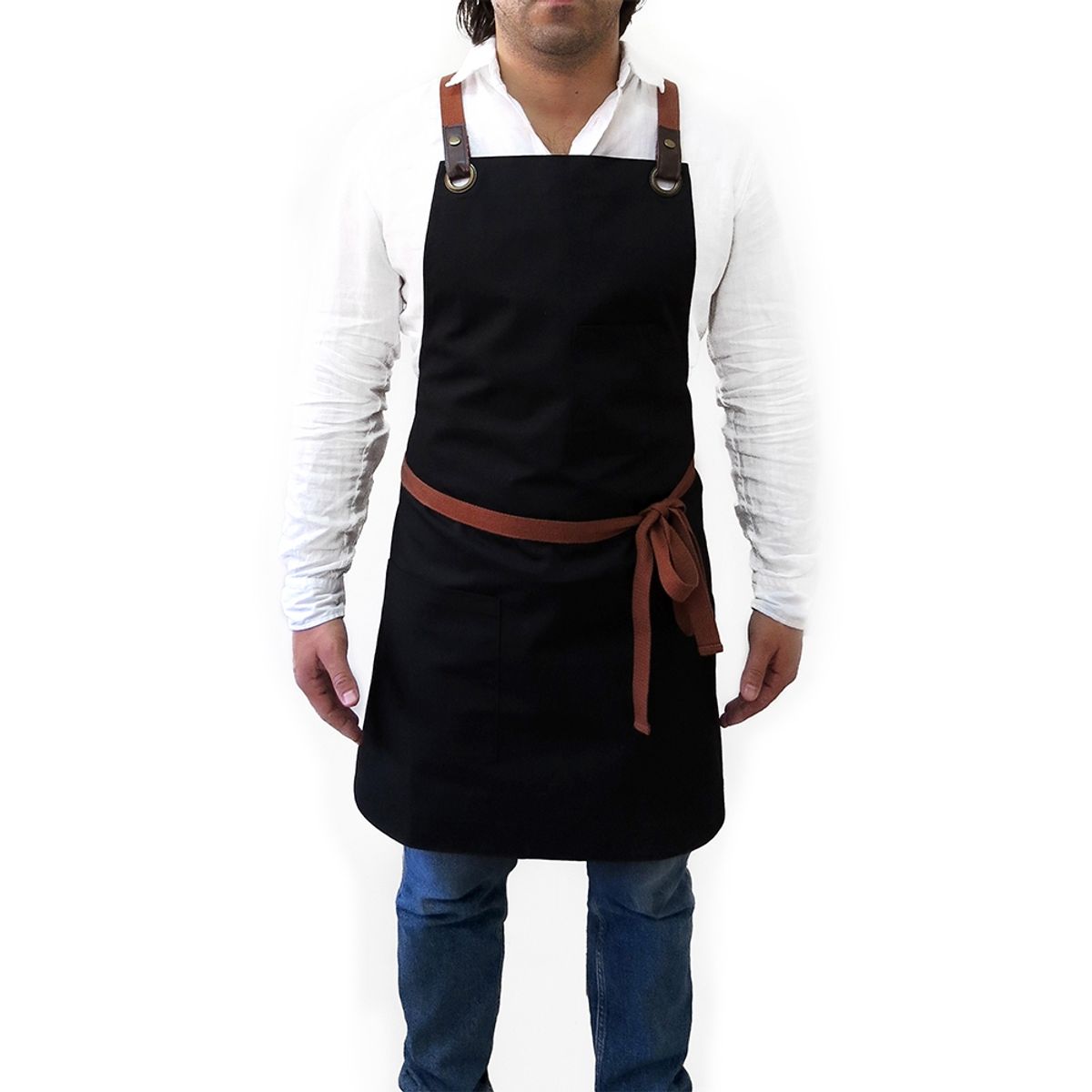 INDUSBORD - Pechera Canvas Negro Modelo Crossback