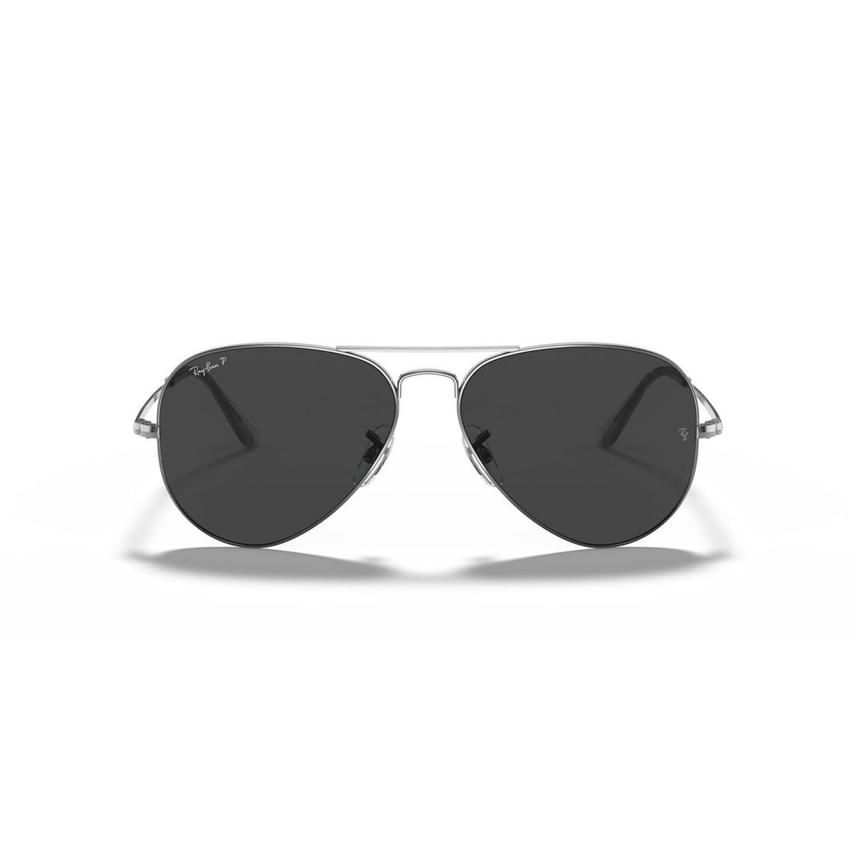 RAY BAN - Anteojos De Sol Ray-Ban RB3689 Aviator Metal Ii Gris Unisex
