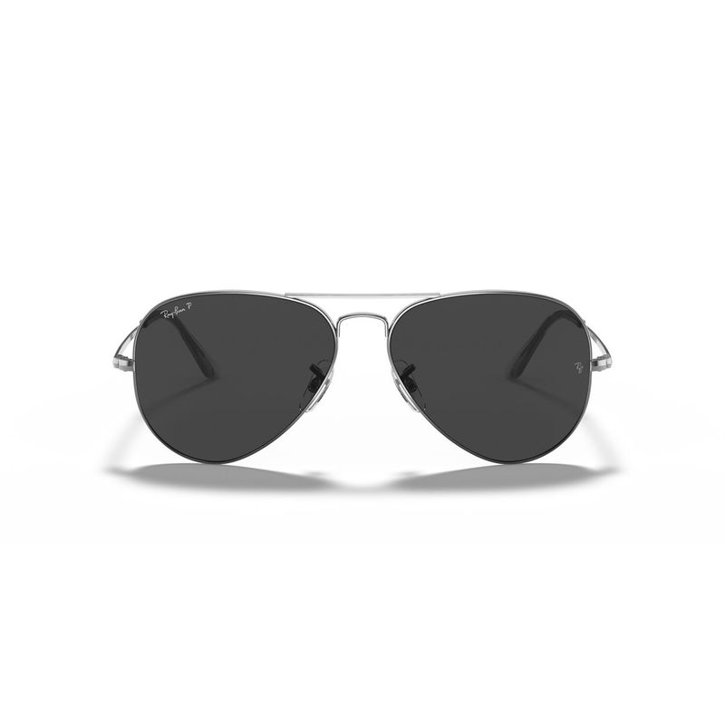 RAY BAN - Anteojos De Sol Ray-Ban RB3689 Aviator Metal Ii Gris Unisex