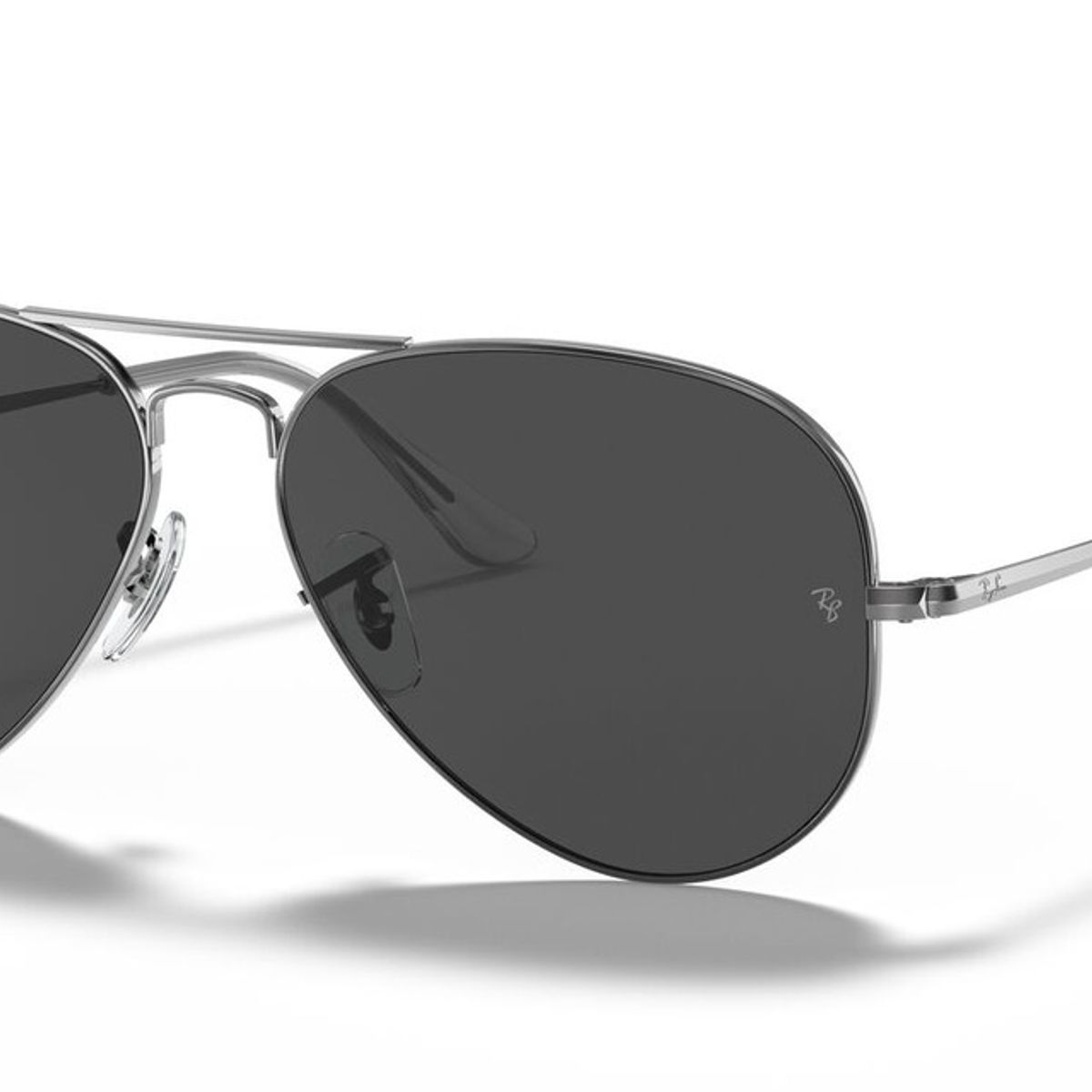 RAY BAN - Anteojos De Sol Ray-Ban RB3689 Aviator Metal Ii Gris Unisex