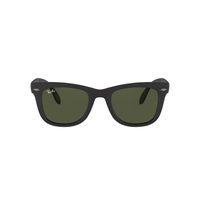 Anteojos De Sol Ray-Ban RB4105 Folding Wayfarer Negro Hombre