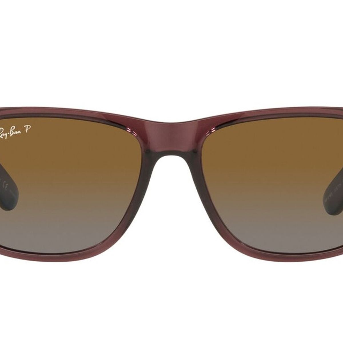 RAY BAN - Anteojos De Sol Ray-Ban RB4165 Justin Café Hombre