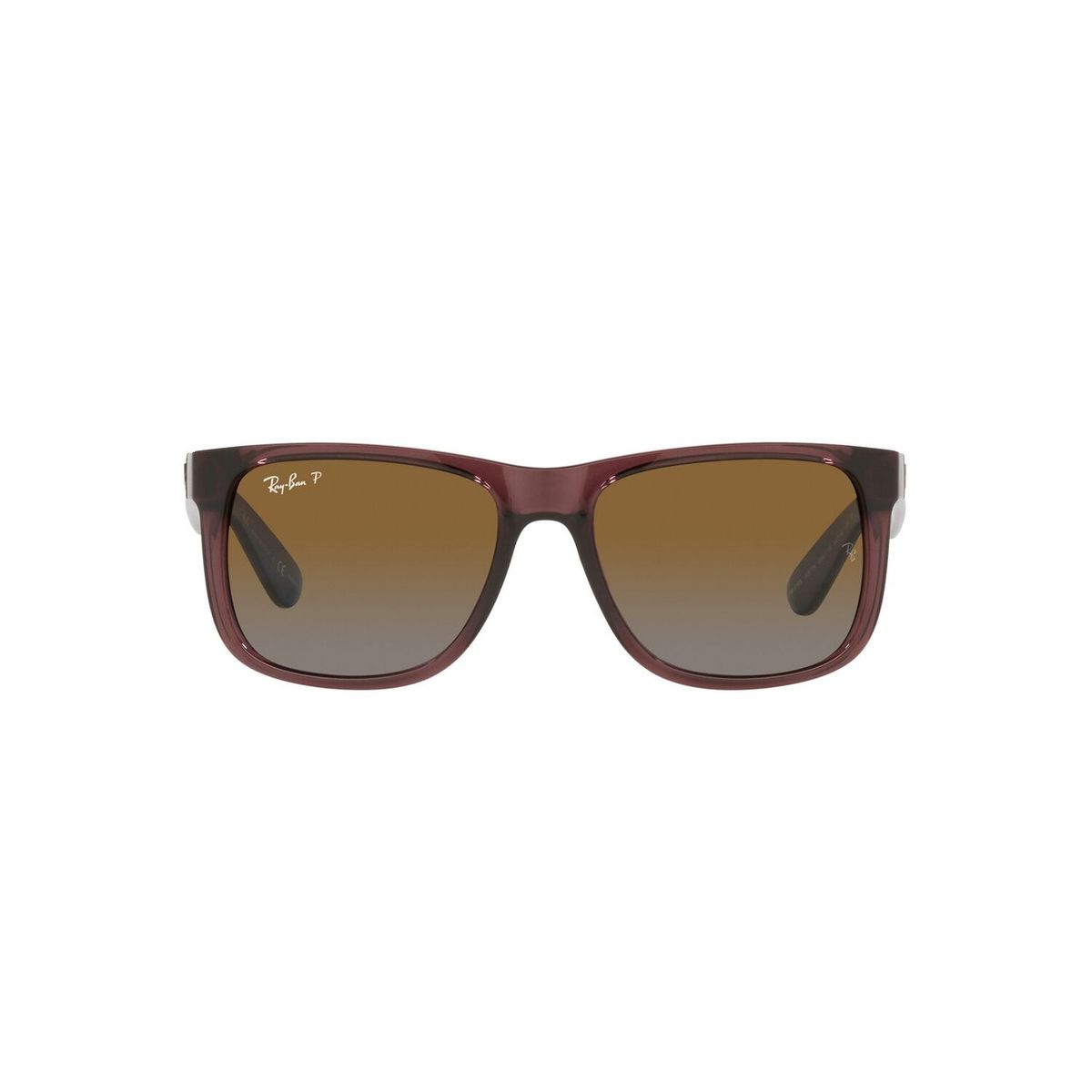 RAY BAN - Anteojos De Sol Ray-Ban RB4165 Justin Café Hombre