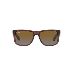 RAY BAN - Anteojos De Sol Ray-Ban RB4165 Justin Café Hombre