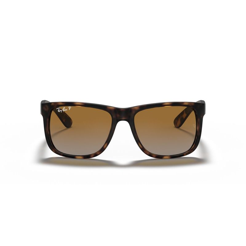 RAY BAN - Anteojos De Sol Ray-Ban RB4165 Justin Havana Hombre