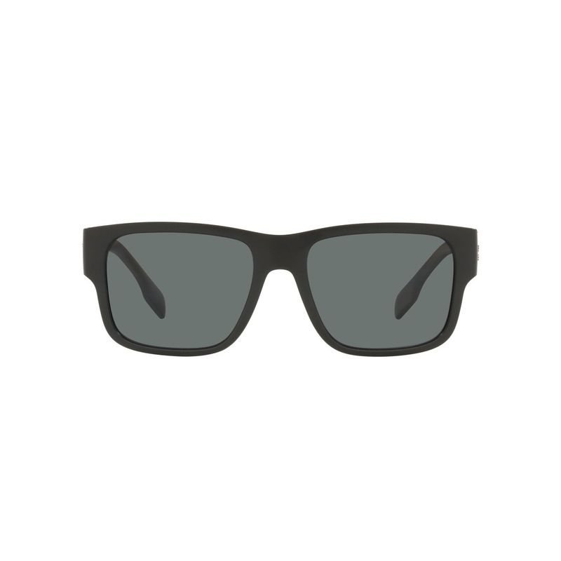 BURBERRY - Anteojos De Sol Burberry BE4358 Knight Negro Hombre.
