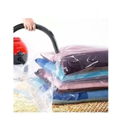 Imagen 2 del producto Pack 12 Bolsas Al Vacio Comprimir Ropa Ahorra Espacio 80x110