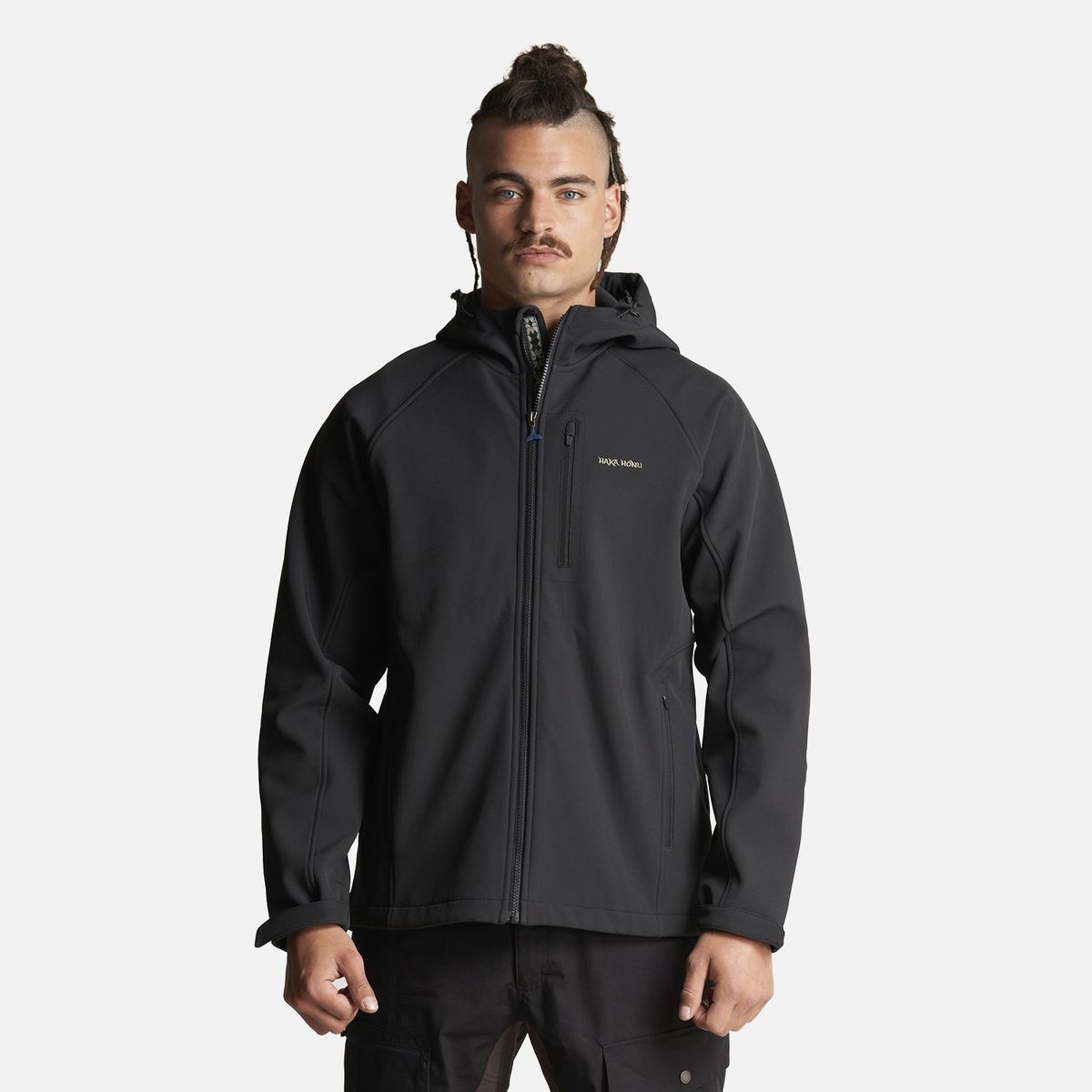 HAKA HONU - Chaqueta Hombre Brisa Negro Haka Honu