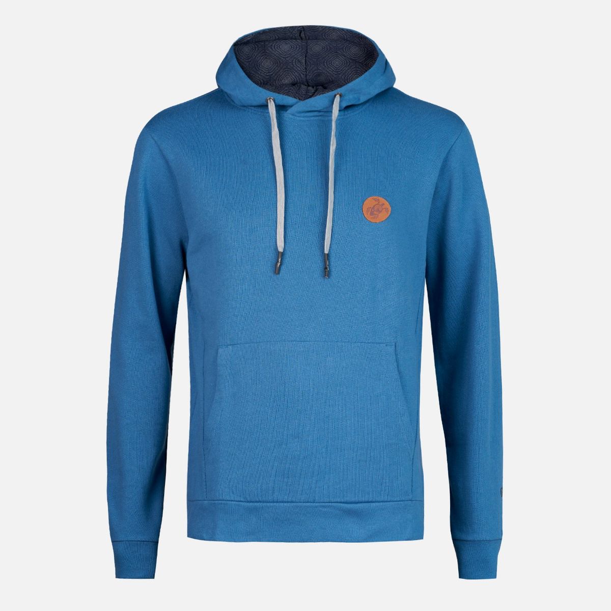 HAKA HONU - Poleron Hombre Canguro Azulino Haka Honu