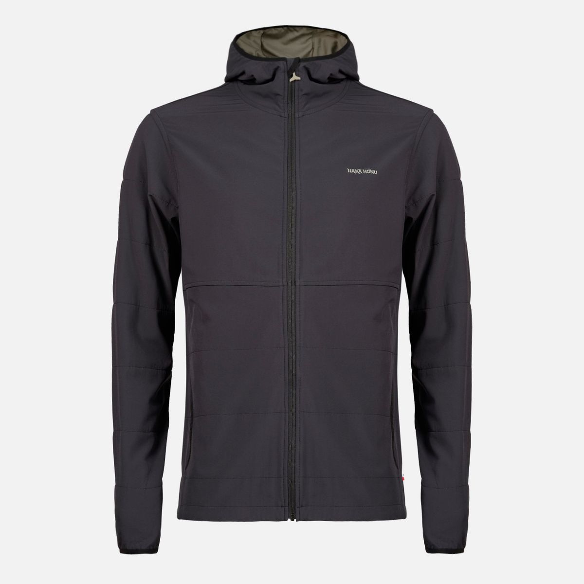 HAKA HONU - Poleron Hombre Del Sur Negro Haka Honu