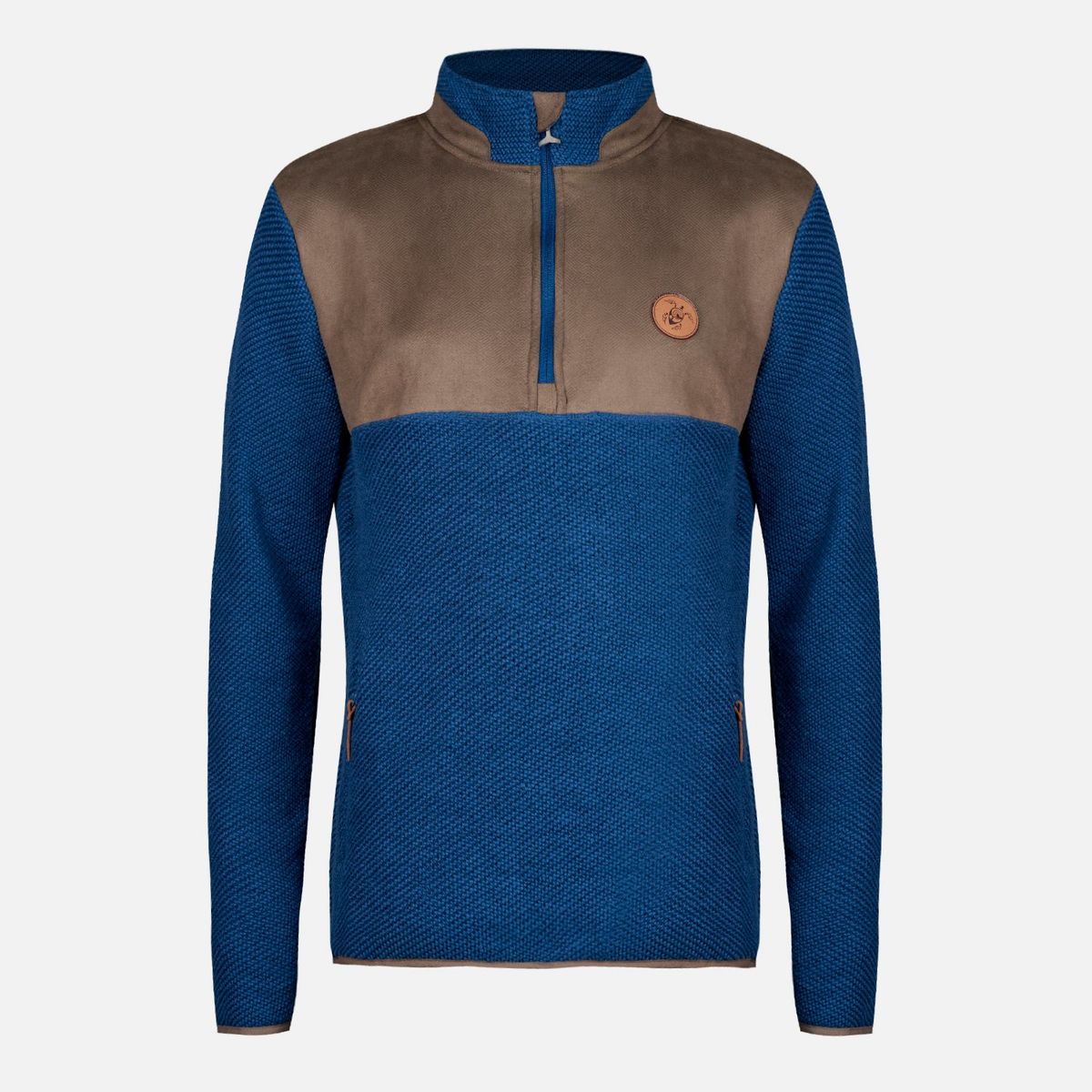 HAKA HONU - Poleron Hombre Emiliodon Azul Haka Honu