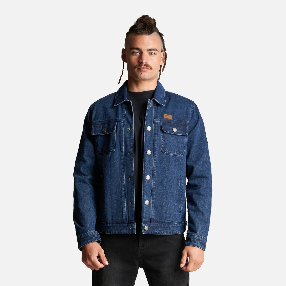 HAKA HONU - Chaqueta Hombre James Jeans Azul Haka Honu