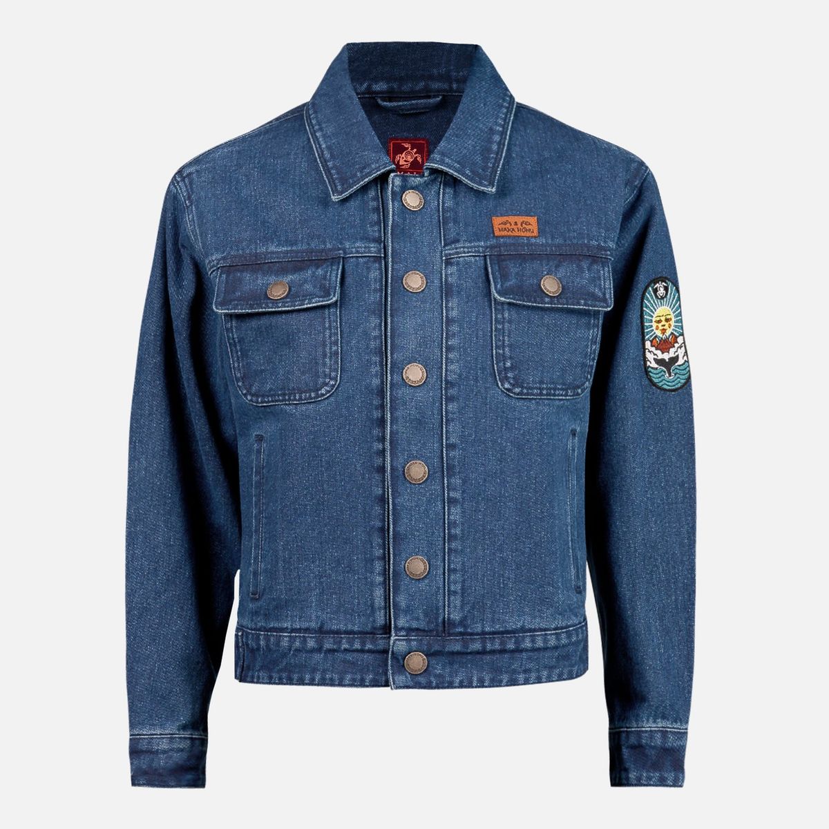 HAKA HONU - Chaqueta Mujer James Jeans Azul Haka Honu