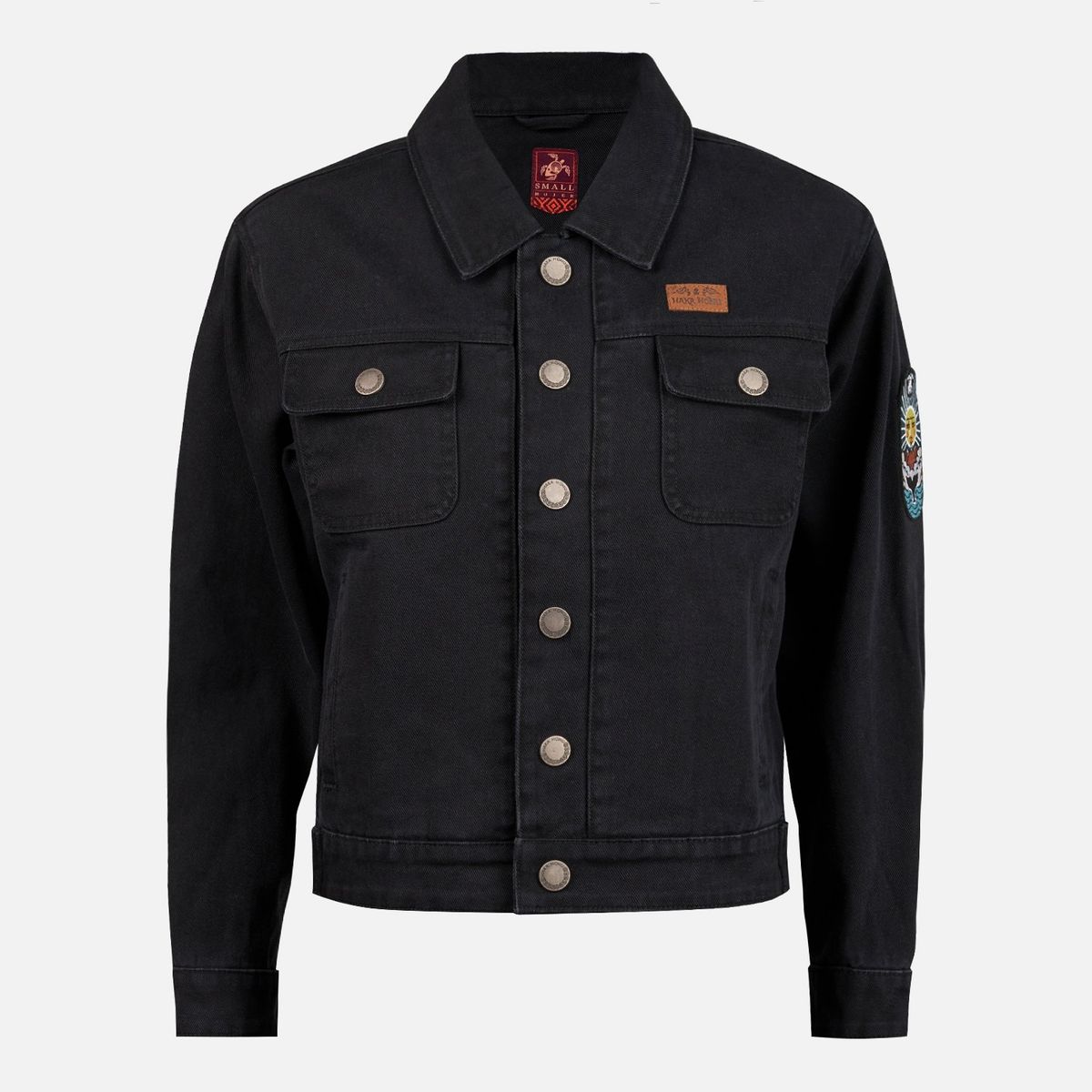 HAKA HONU - Chaqueta Mujer James Jeans Negro Haka Honu