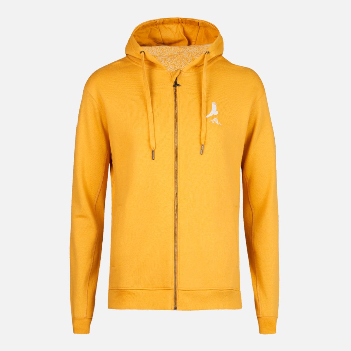 HAKA HONU - Poleron Hombre Ninja Mostaza Haka Honu