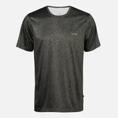 HAKA HONU - Polera Hombre Sudala Print Verde
