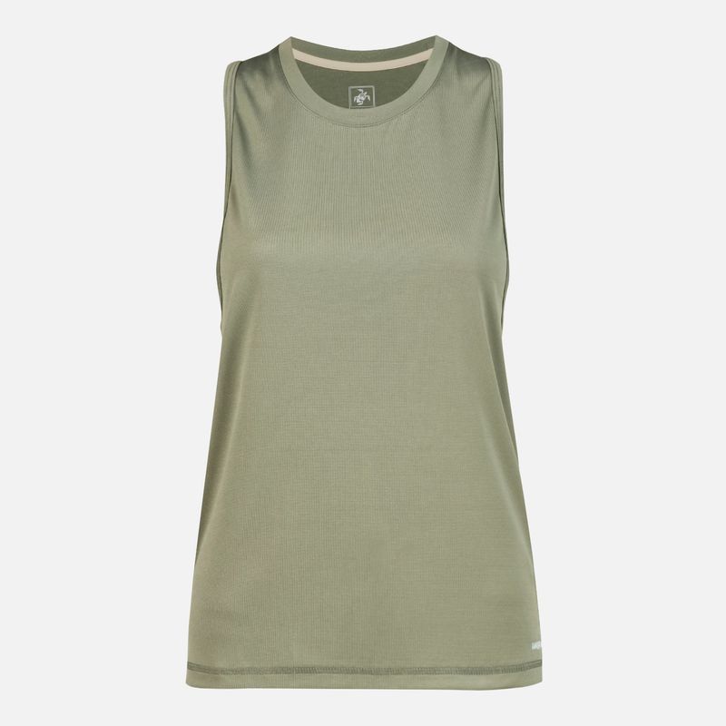 HAKA HONU - Polera Mujer Sudala Oliva Haka Honu
