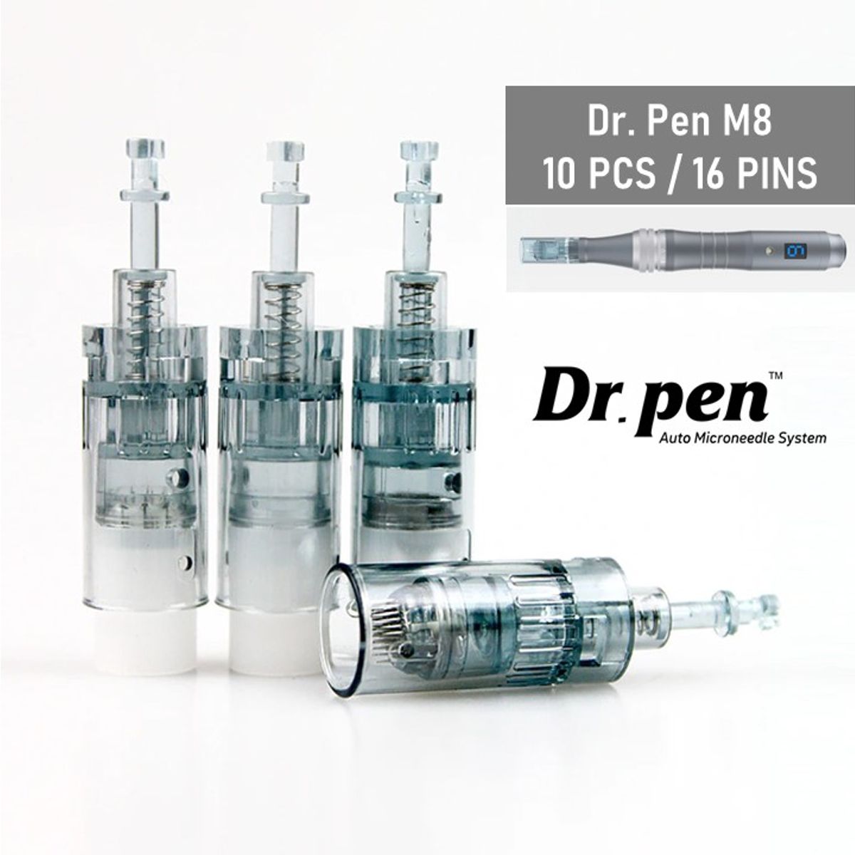 GENERICO - Cartucho Dermapen Dr. Pen M8 16 Pines Pack 10