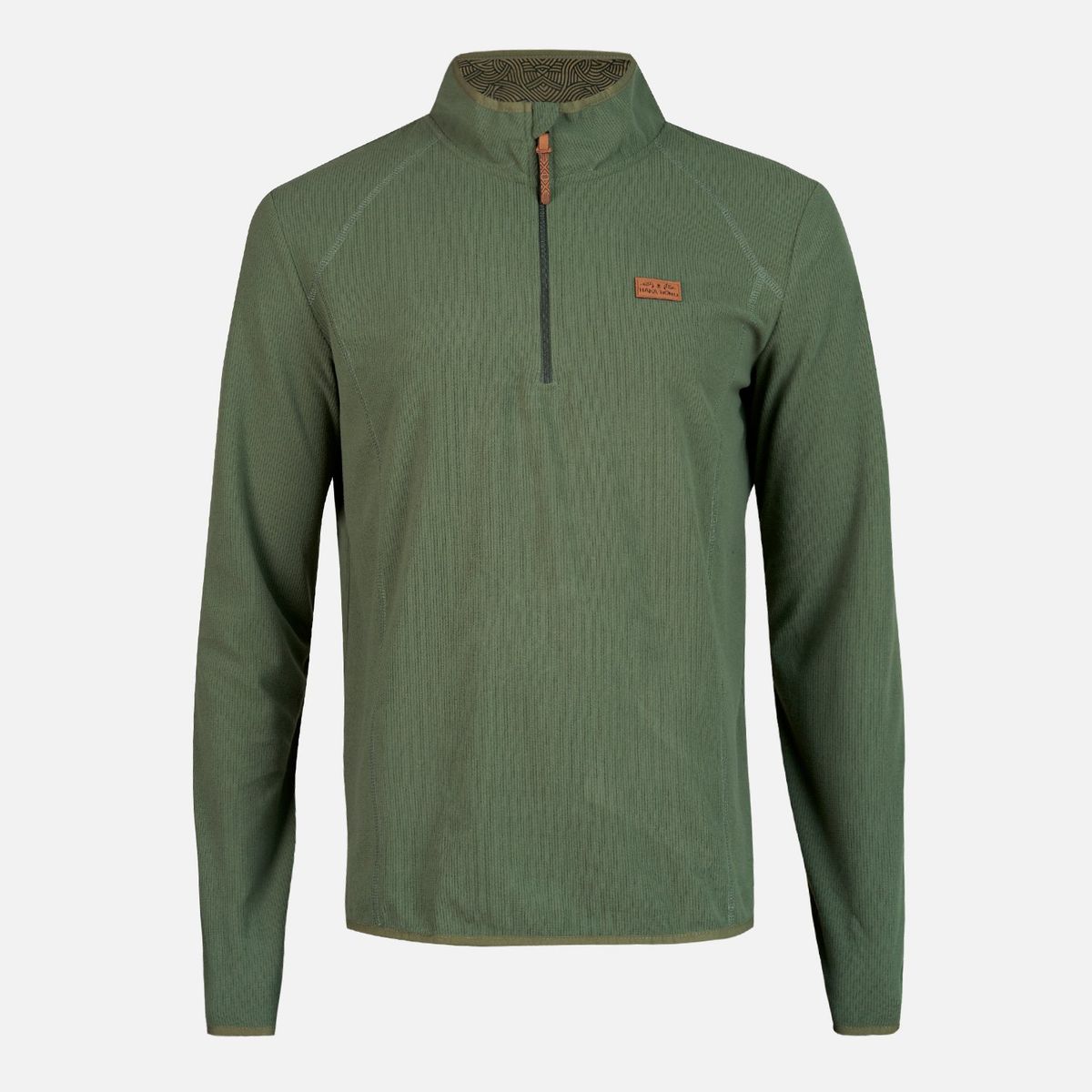 HAKA HONU - Poleron Hombre Taina Verde Militar Haka Honu