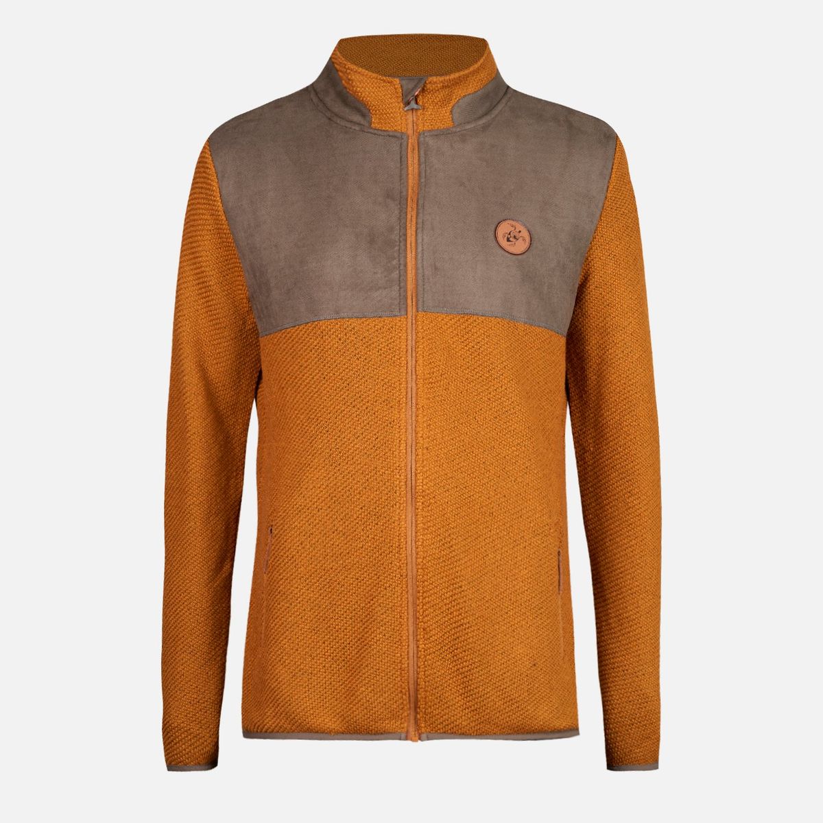 HAKA HONU - Poleron Hombre Tio Emiliodon Mostaza Haka Honu