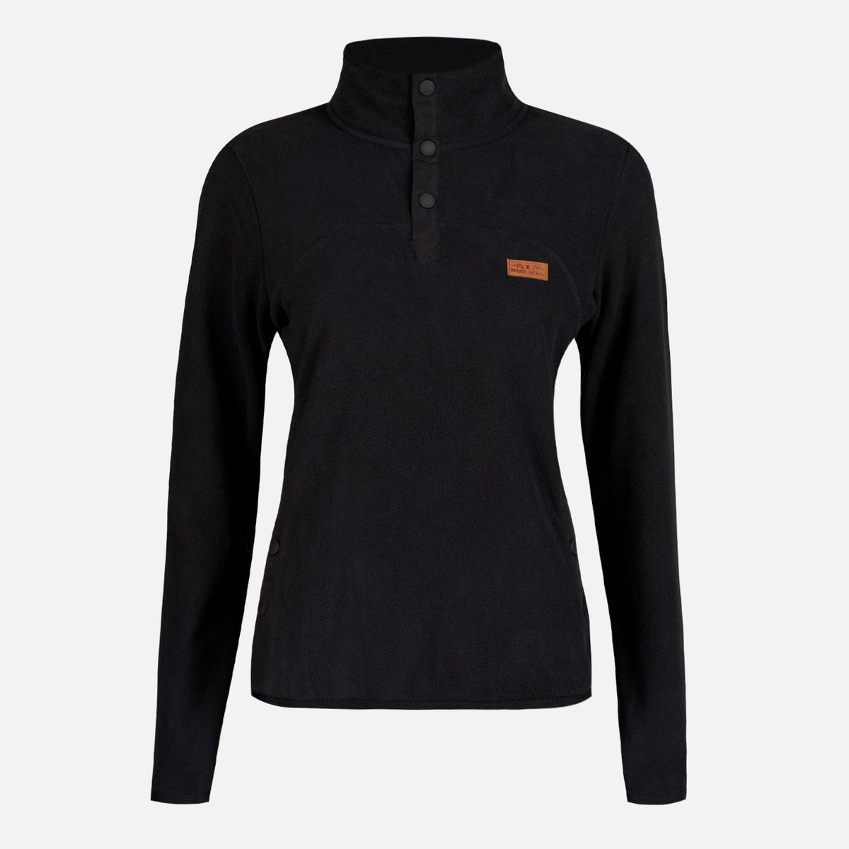 HAKA HONU - Poleron Mujer Tokerau Negro Haka Honu