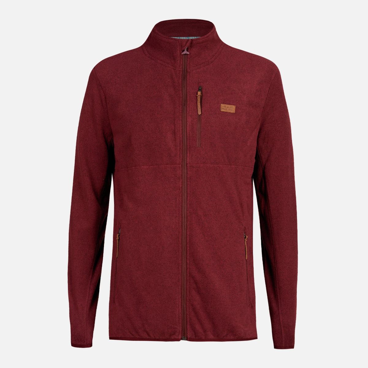 HAKA HONU - Poleron Hombre Tokerau Pro Burdeo Haka Honu