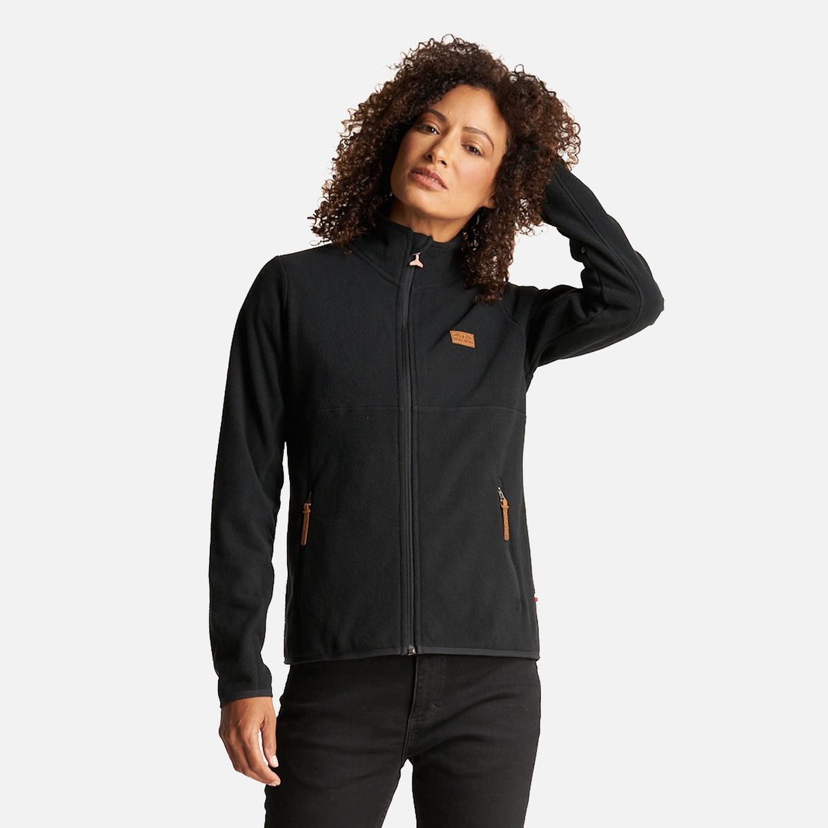 HAKA HONU - Poleron Mujer Tokerau Pro Negro Haka Honu