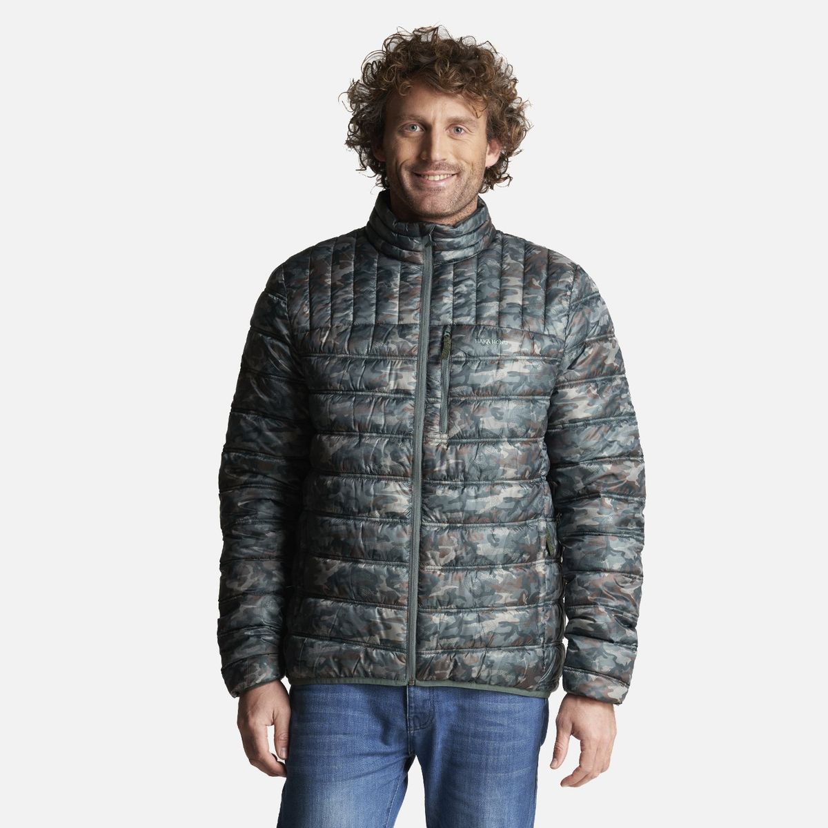 HAKA HONU - Chaqueta Hombre Ultra-liviana Full Print Haka Honu