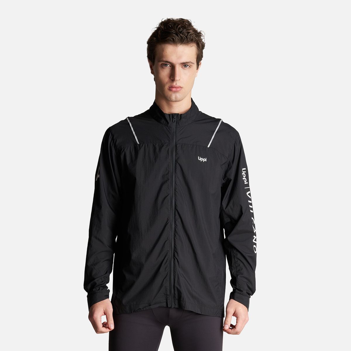 LIPPI - Chaqueta Hombre 4 Wind Trail Jacket Negro Lippi