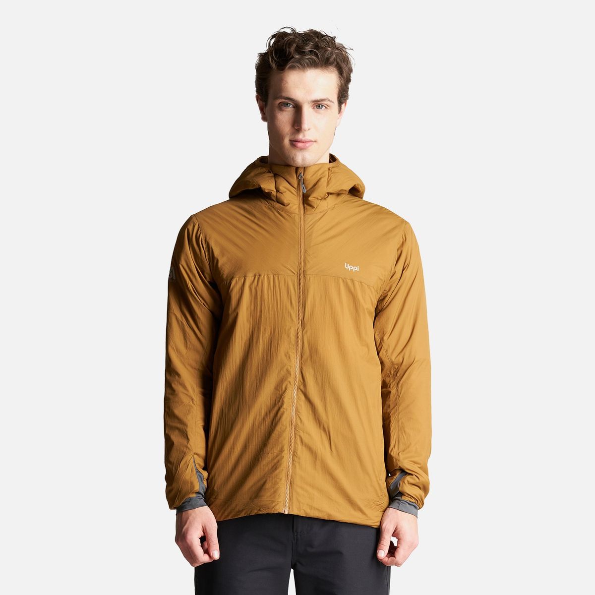 LIPPI - Chaqueta Hombre Spry Steam-Pro Hoody Jacket Mostaza Oscuro Lippi