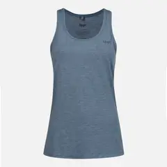 LIPPI - Polera Mujer Summit UV-Stop Tank Azul Grisaceo