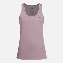 LIPPI - Polera Mujer Summit UV-Stop Tank Melange Malva