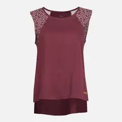 LIPPI - Polera Mujer Sunset T-Shirt Burdeo