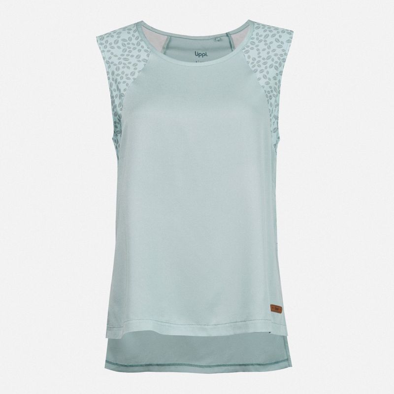 LIPPI - Polera Mujer Sunset T-Shirt Turquesa Claro Lippi.-