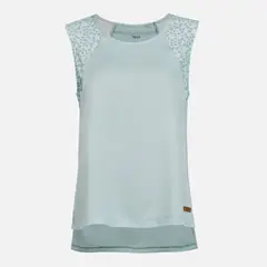 LIPPI - Polera Mujer Sunset T-Shirt Turquesa Claro Lippi.-