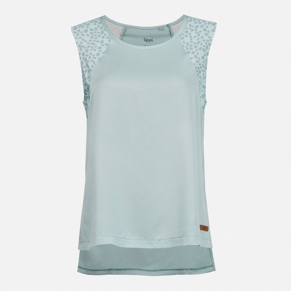 LIPPI - Polera Mujer Sunset T-Shirt Turquesa Claro Lippi