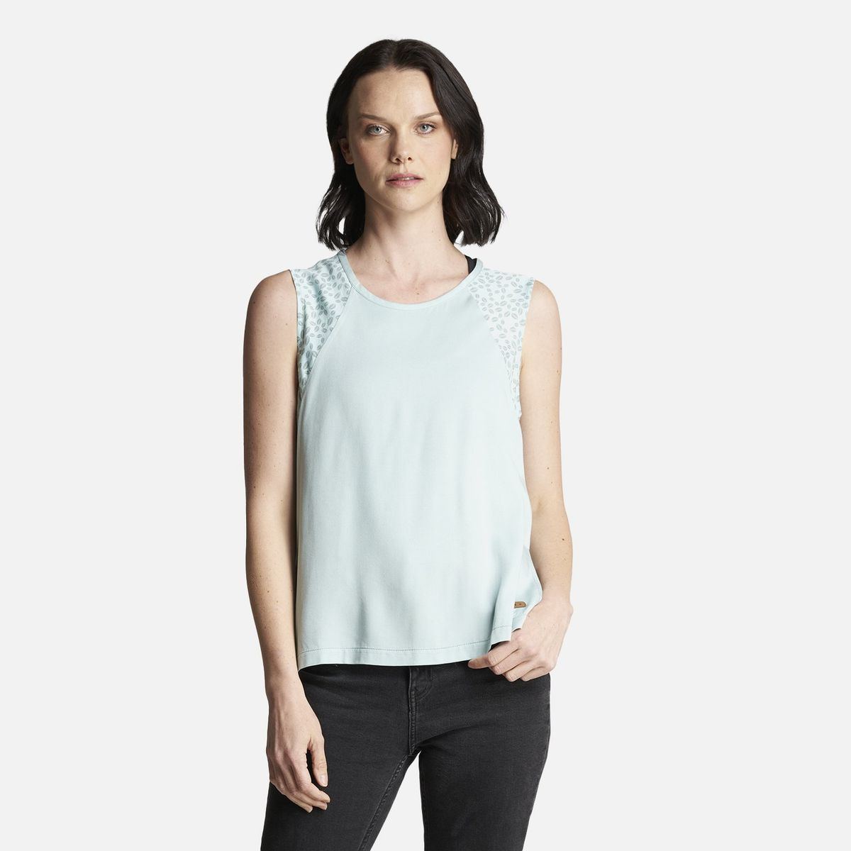 LIPPI - Polera Mujer Sunset T-Shirt Turquesa Claro Lippi