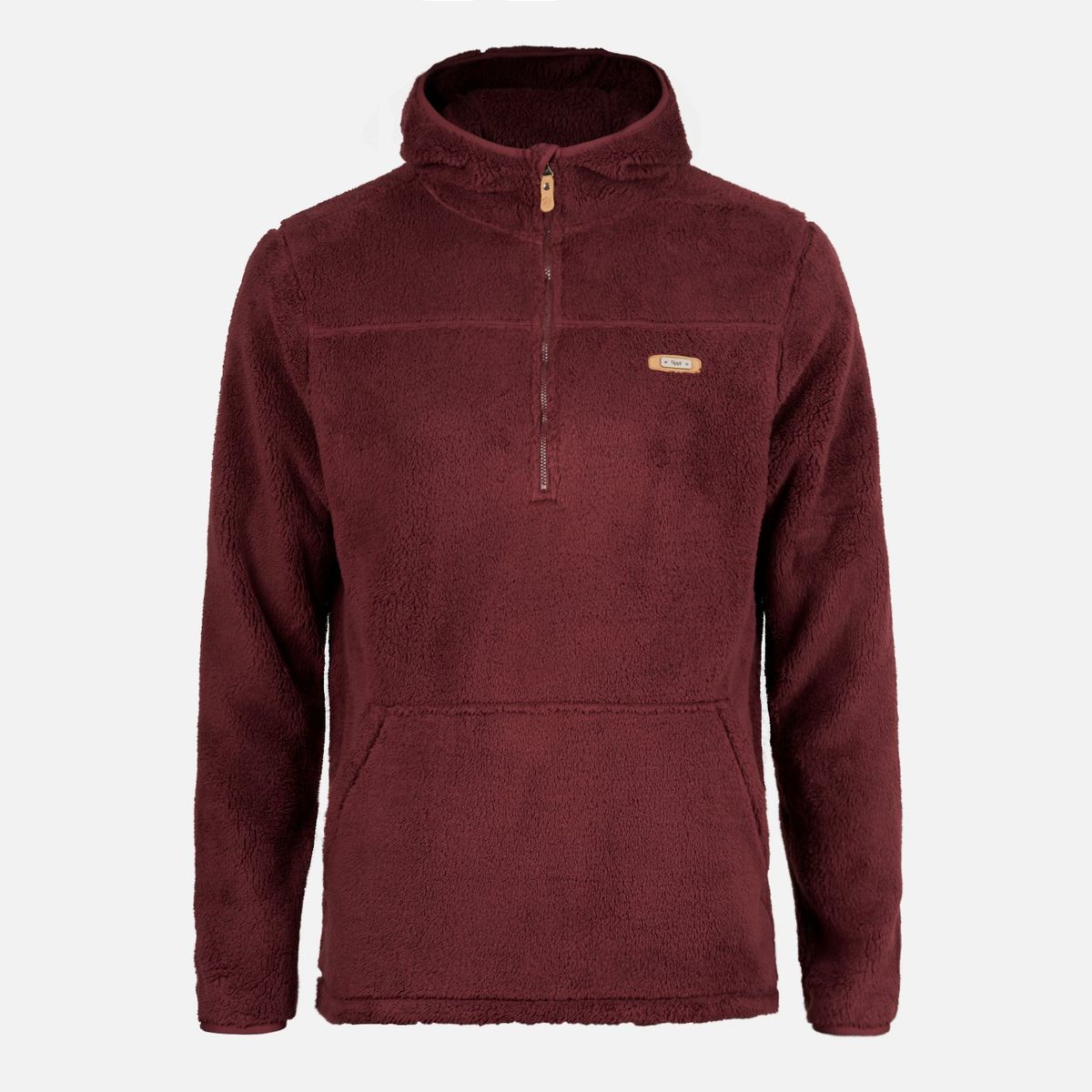 LIPPI - Poleron Hombre Warmy Hoody Sweatshirt Vino Lippi