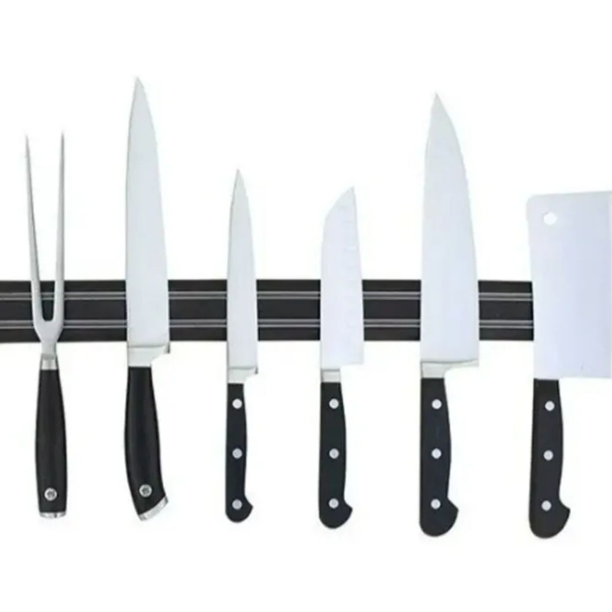 GENERICO - Barra Imán Magnética 50cm Imantada Para Cuchillos Metales